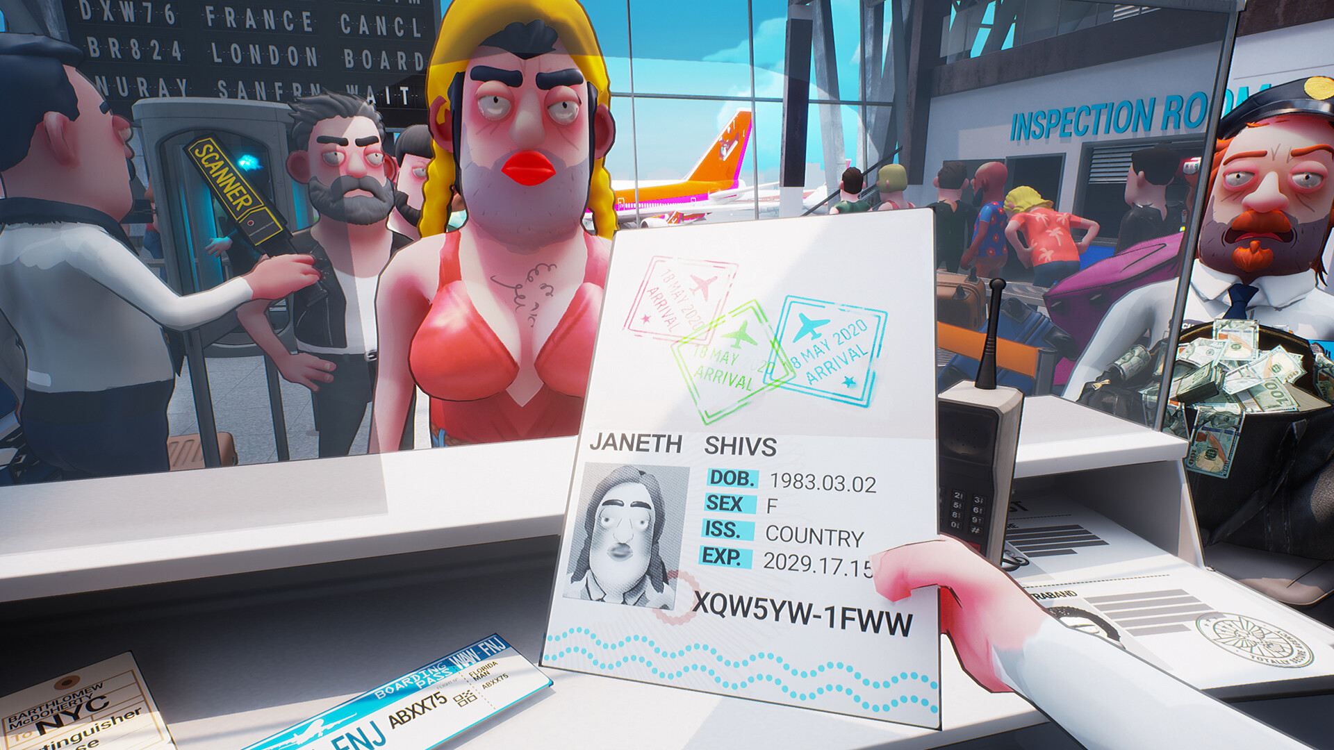 Totally Secure Airport gameplay screenshot 1