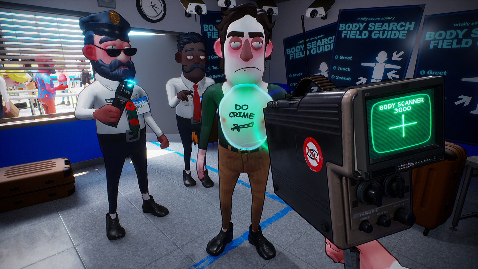 Totally Secure Airport gameplay screenshot 2